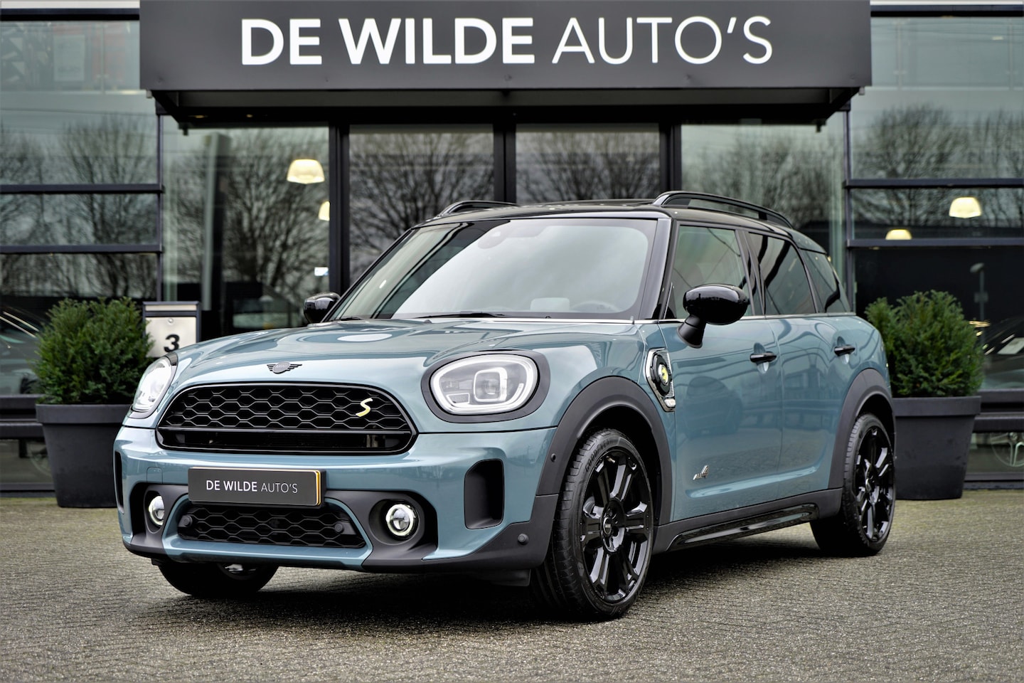 MINI Countryman - Mini 1.5 Cooper S E ALL4 Pano Leer Camera Head-up ACC Stuurverwarming - AutoWereld.nl