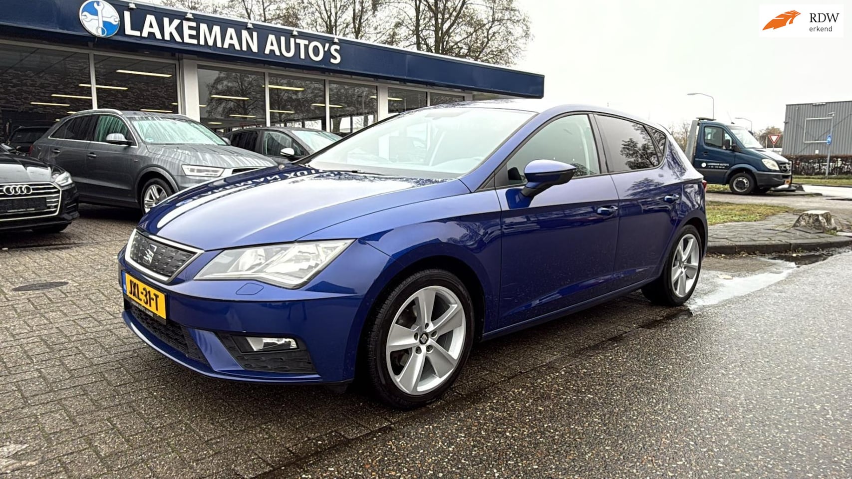 SEAT Leon - 1.0 EcoTSI Style Automaat Intense Blueline Huurkoop Inruil APK Garantie - AutoWereld.nl