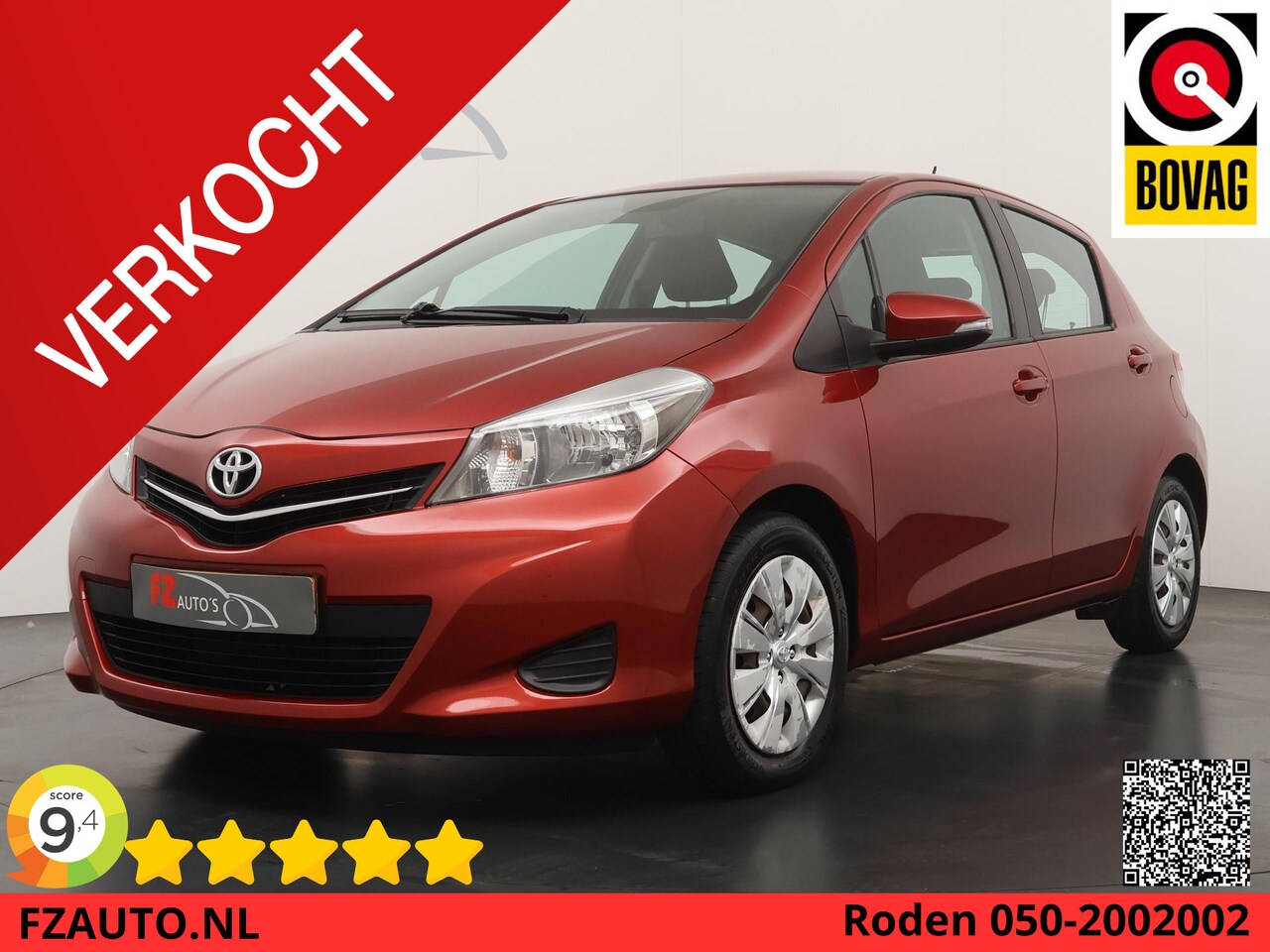 Toyota Yaris - 1.3 VVT-i Aspiration - Automaat - Trekhaak - Airco - AutoWereld.nl
