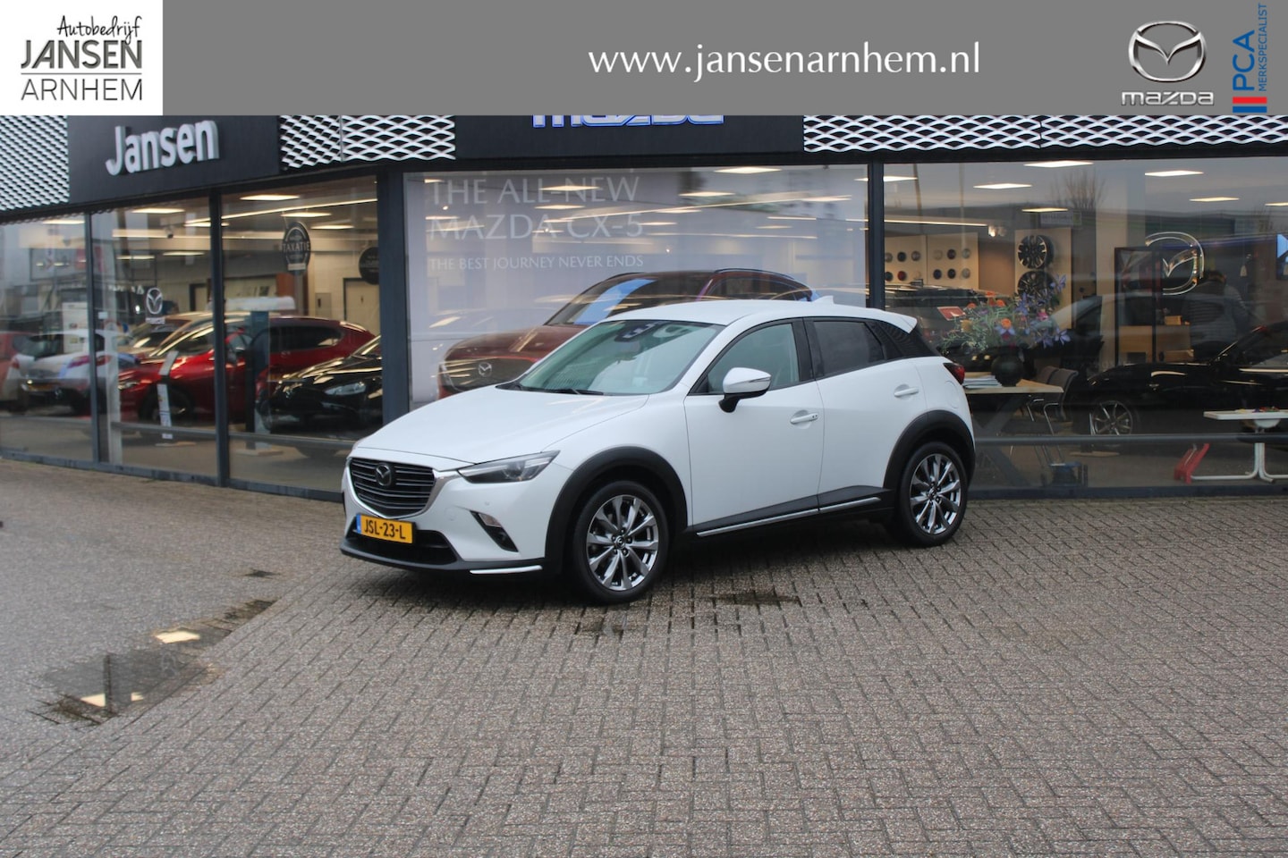 Mazda CX-3 - 2.0 SkyActiv-G 150 GT-M 4WD 2.0 SkyActiv-G 150 GT-M 4WD , Automaat, Leder, Adap.Cruise, Bose, HUD, Camera, PDC LMV 18 - AutoWereld.nl