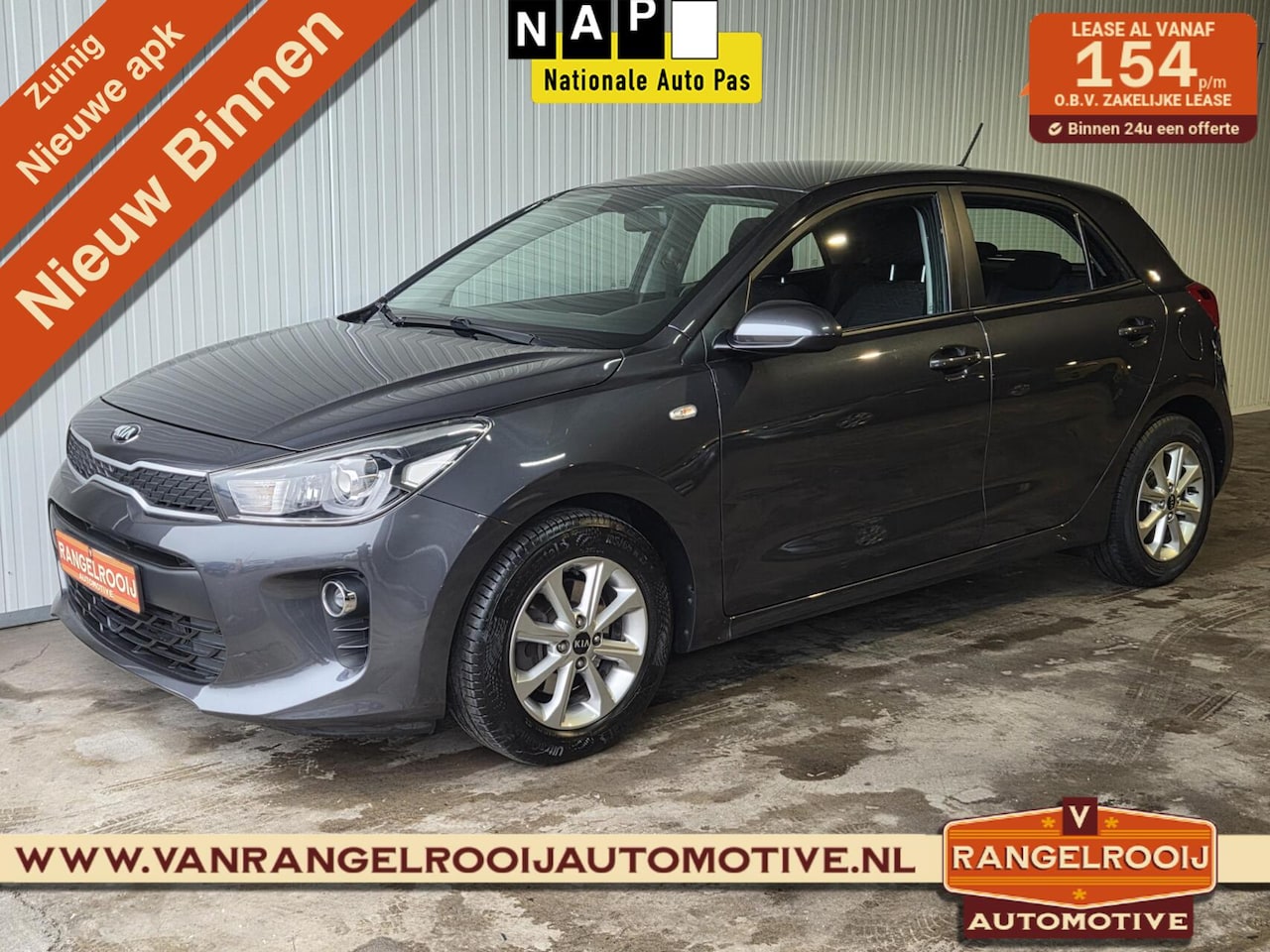 Kia Rio - 1.0 TGDI ComfortPlusLine Navigator, airco, camera, cruise, navi, 15" lmv - AutoWereld.nl