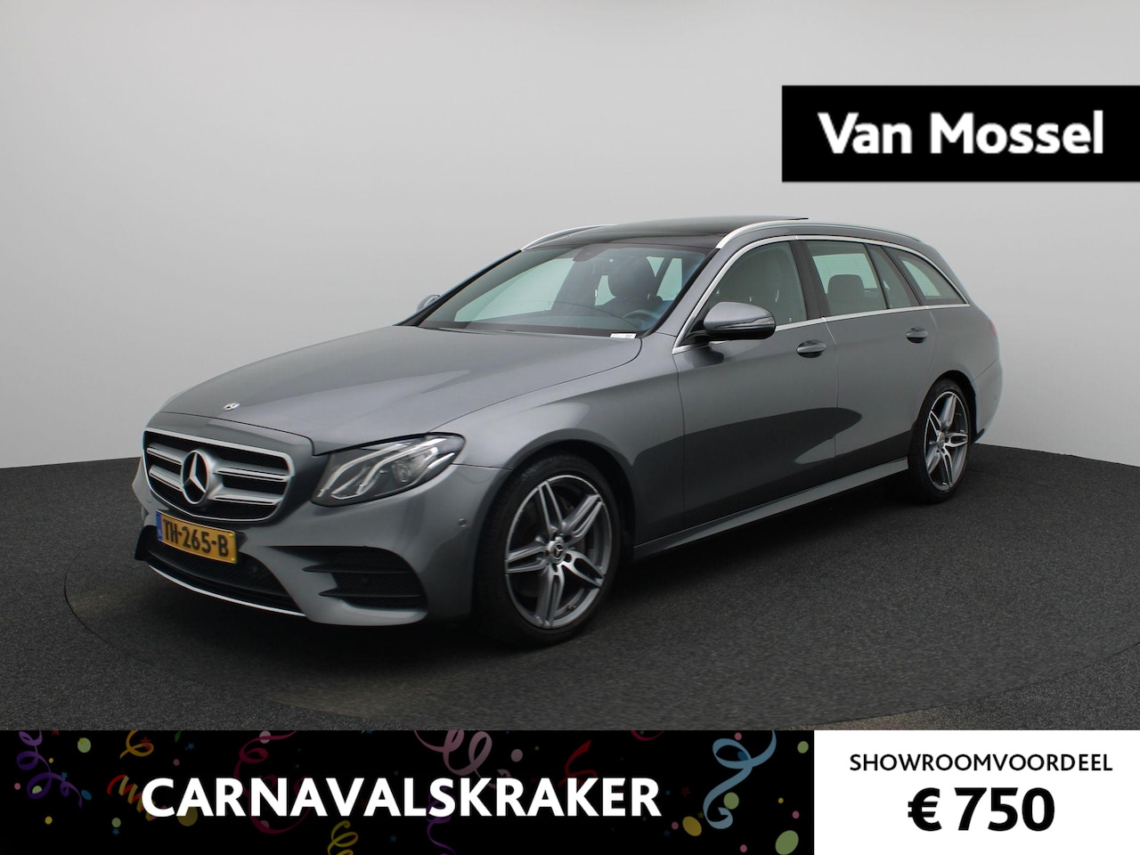 Mercedes-Benz E-klasse Estate - 200 Business Solution AMG | Automaat | Climate Control | Panoramadak | Sfeerverlichting | - AutoWereld.nl