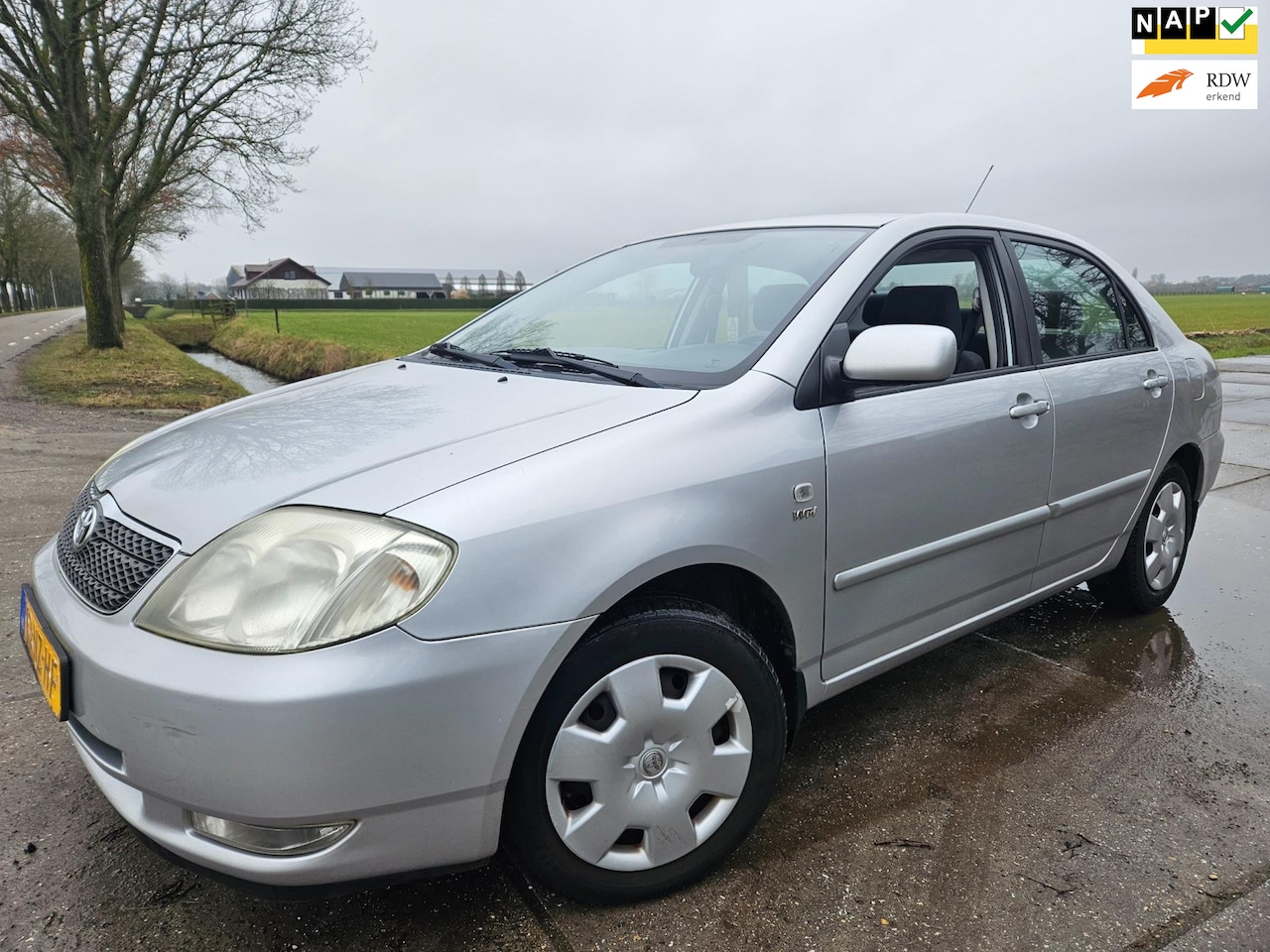 Toyota Corolla - 1.6 VVT-i Linea Sol/ clima/ sedan/ 128.000 km orgineel - AutoWereld.nl