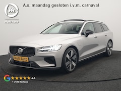 Volvo V60 - T6 Recharge AWD LONG RANGE Plus Dark Plug In Hybrid 350pk Dealer O.H. PHEV | Panodak | Ada