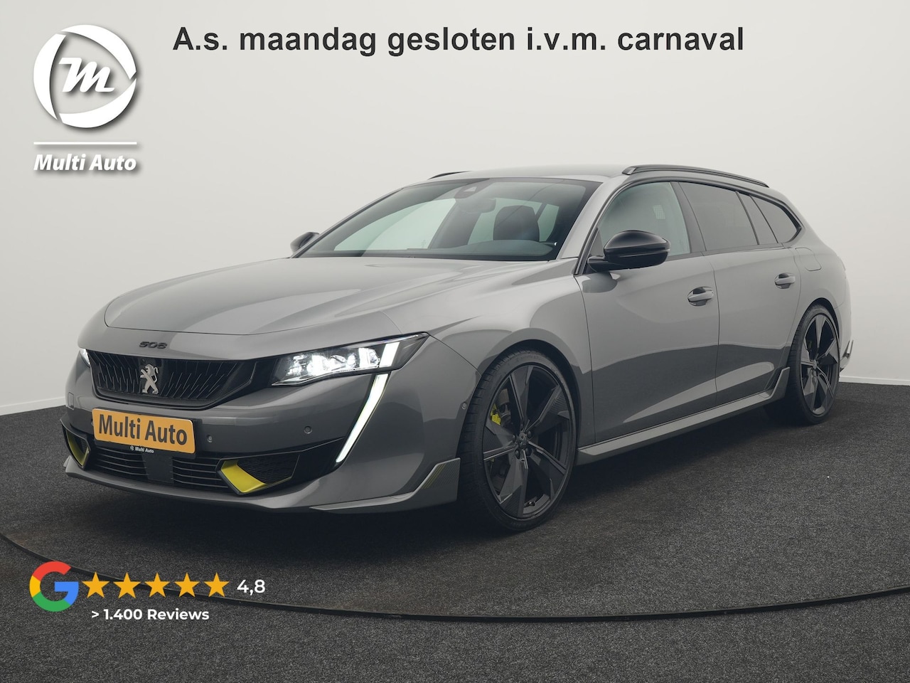 Peugeot 508 SW - PSE 360pk Plug In Hybrid Dealer O.H PHEV | Adaptive Cruise | 360 Camera | Alcantara Sports - AutoWereld.nl
