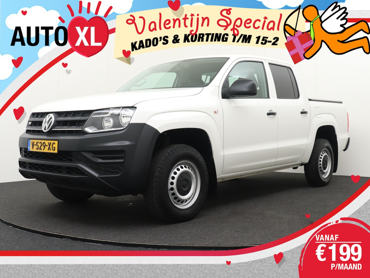 Volkswagen Amarok - 3.0 TDI V6 4WD Plus Cab Comfortline Trekhaak Cruise Control - AutoWereld.nl