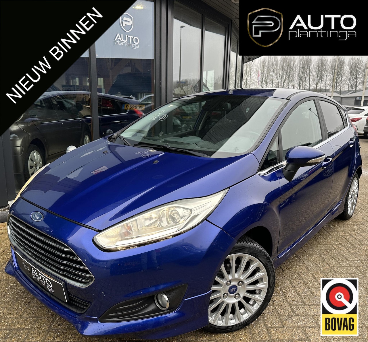 Ford Fiesta - 1.0 EcoBoost Titanium 125PK | Nette Staat | NL AUTO | Airco | Cruise Control | Voorruitver - AutoWereld.nl