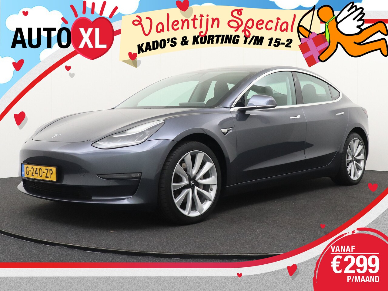 Tesla Model 3 - Long Range RWD Long Range AWD 75 kWh Autopilot Stoelverw V+A Pano 19'LMV - AutoWereld.nl