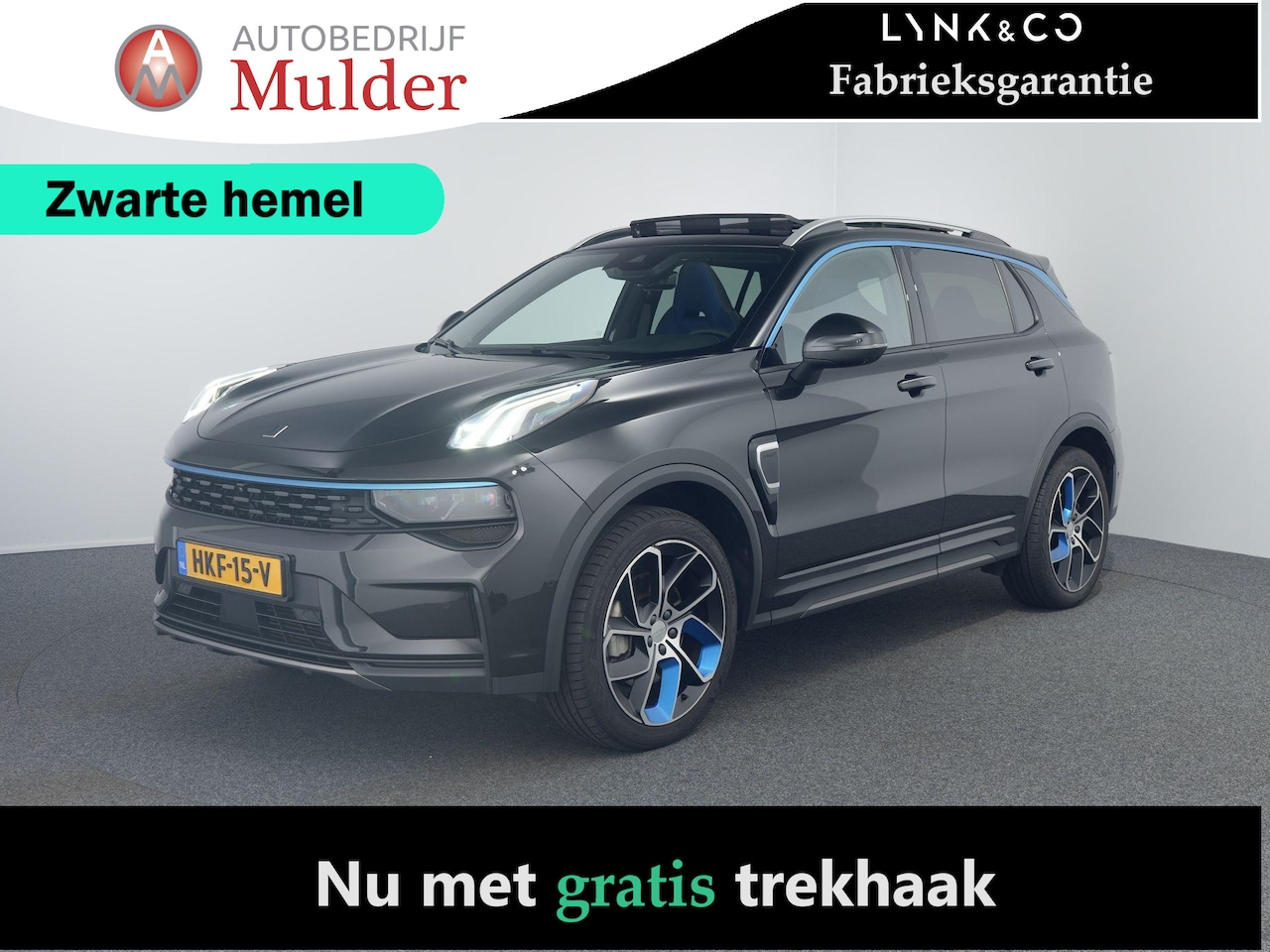 Lynk & Co 01 - 1.5 | Zwarte hemel | Trekhaak | Pano | ACC | 360 Camera - AutoWereld.nl