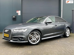 Audi A6 Limousine - 3.0 TDI BiT quattro S-line KEYLESS LUCHTVERING TREKHAAK LEER CAMERA ACC CLIMA BLUETOOTH ZO