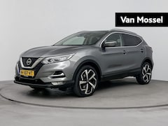 Nissan Qashqai - 1.3 DIG-T Tekna 140PK | Trekhaak | Panoramadak | Navigatie | 360 Camera | Half-Lederen Bek