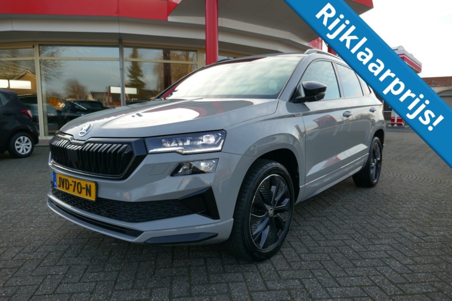 Skoda Karoq - 1.5 TSI SPORTL. BUS.  150 PK NIEUW MODEL/CAMERA/MATRIX LED - AutoWereld.nl