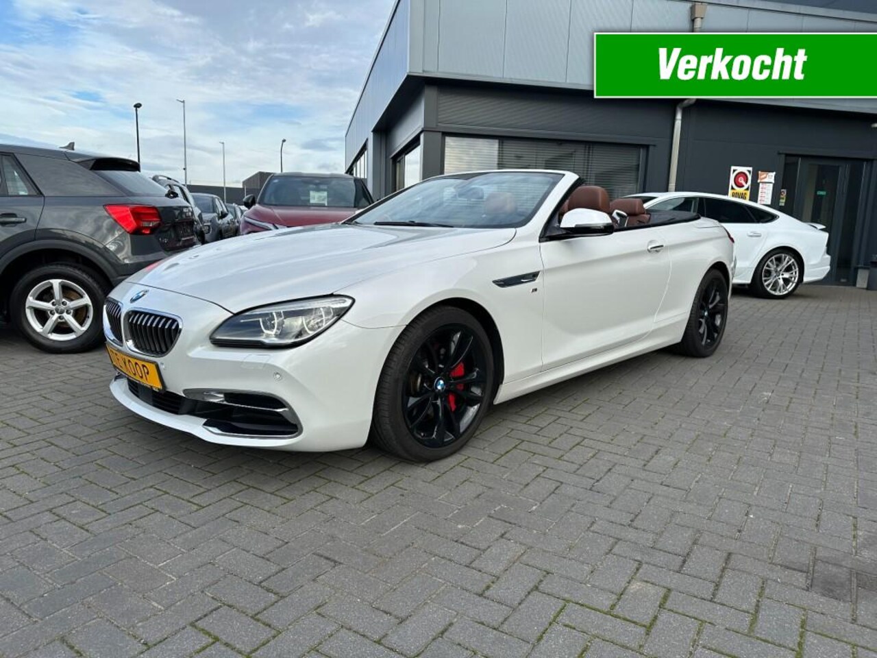 BMW 6-serie Cabrio - 640i Cabrio High Executive Navi Leder 63000 KM !! - AutoWereld.nl