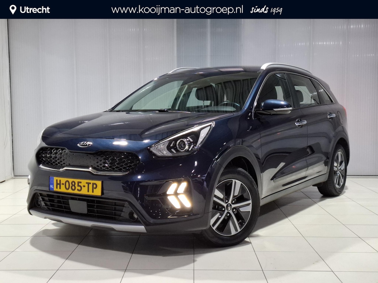 Kia Niro - 1.6 GDi Hybrid DynamicLine Apple Carplay/Android Auto, Navigatie, Camera. - AutoWereld.nl
