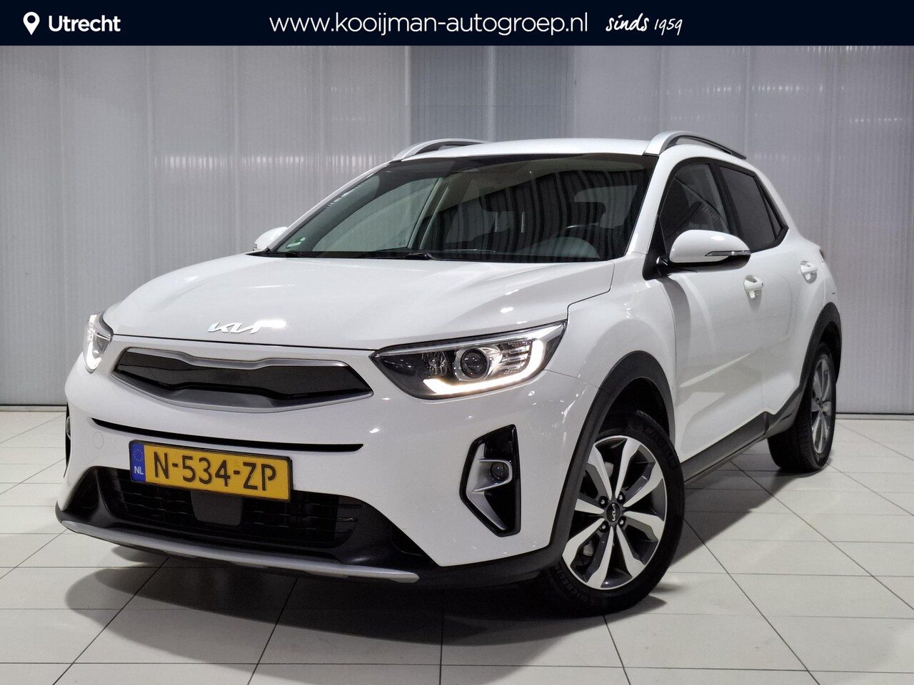Kia Stonic - 1.0 T-GDi MHEV DynamicPlusLine Navigatie Apple Carplay/Android Auto, achteruitrij camera, - AutoWereld.nl