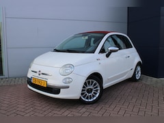 Fiat 500 C - 1.2 Lounge Cabrio Leer Airco Zeer mooi Nederlandse auto