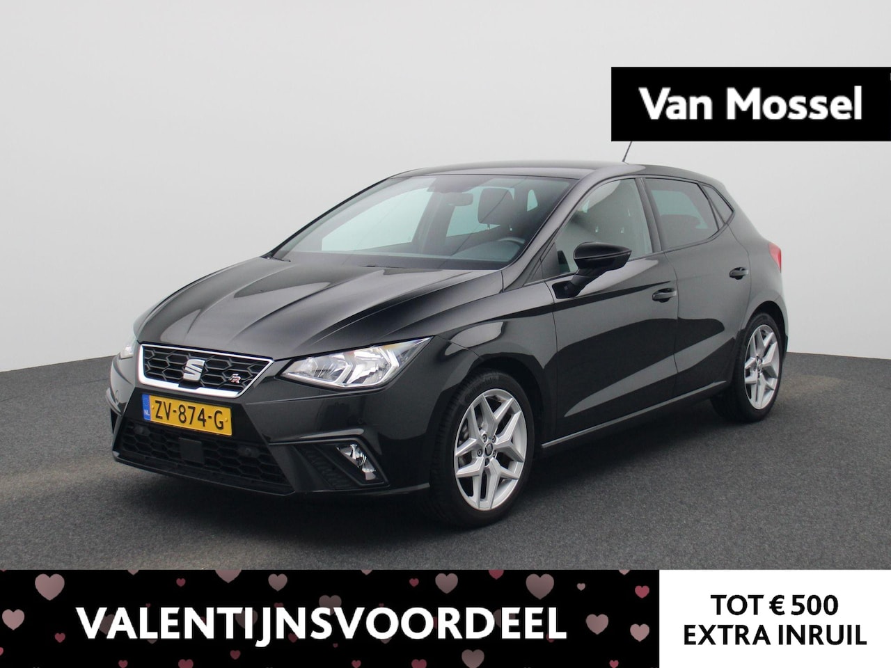 SEAT Ibiza - 1.0 TSI FR Business Intense 95 PK | Navigatie | Achteruitrijcamera | Cruise Control | Appl - AutoWereld.nl