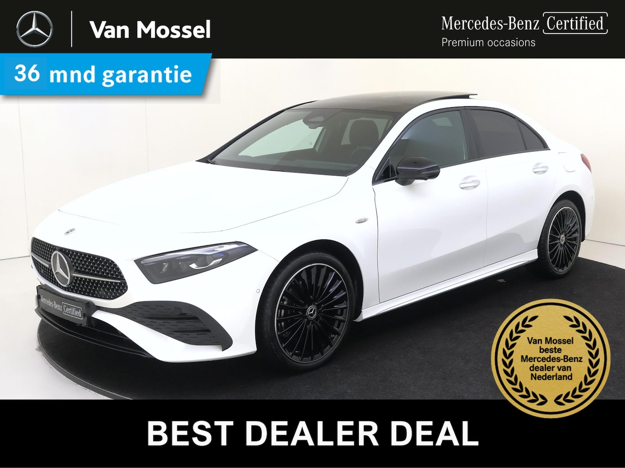 Mercedes-Benz A-klasse - 250 e Business Solution AMG Panorama Dak / 360 Camera / Memory Seats / Keyless / Nightpakk - AutoWereld.nl