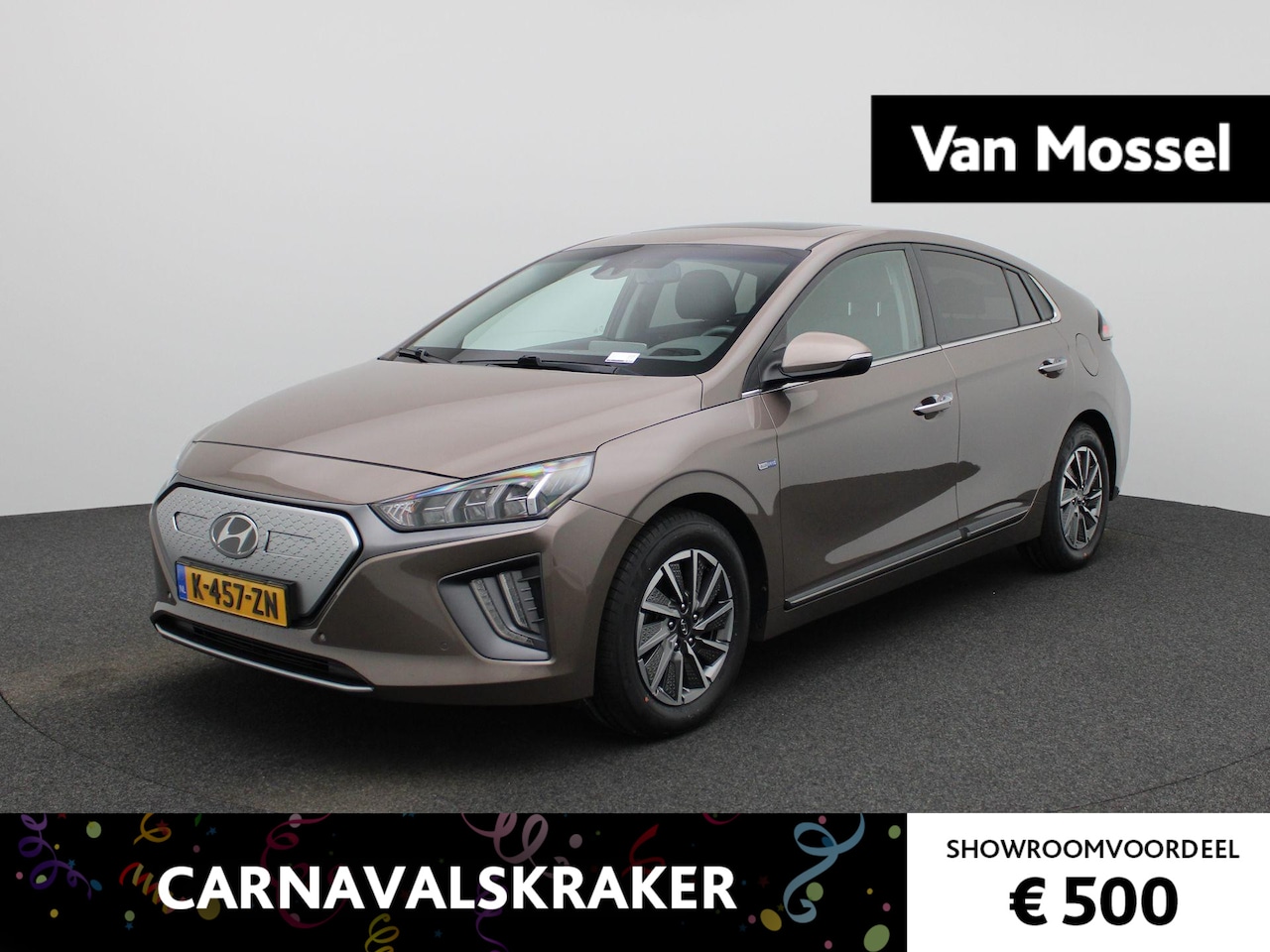 Hyundai IONIQ - Premium EV 38 kWh | PANORAMADAK | STOELKOELING | STOELVERWARMING | STUURVERWARMING | MEMOR - AutoWereld.nl