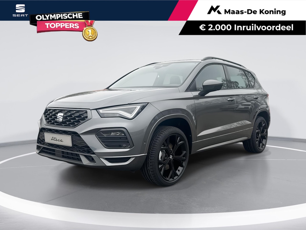 SEAT Ateca - FR Business Intense 1.5 TSI 110 kW / 150 PK SUV 7 versn. DSG | Safe and driving package X - AutoWereld.nl
