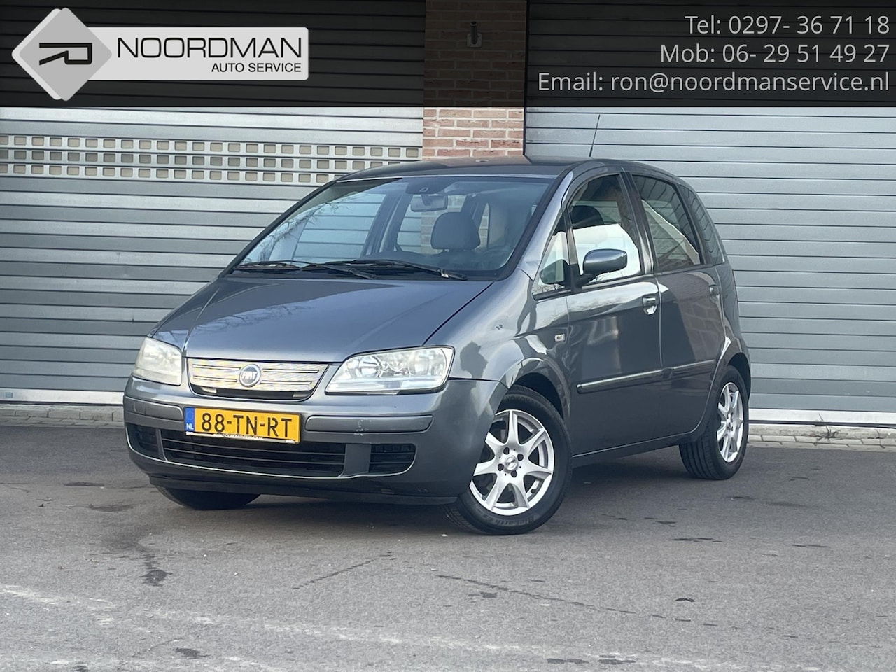 Fiat Idea - 1.4-16V Dynamic Automaat ! - AutoWereld.nl