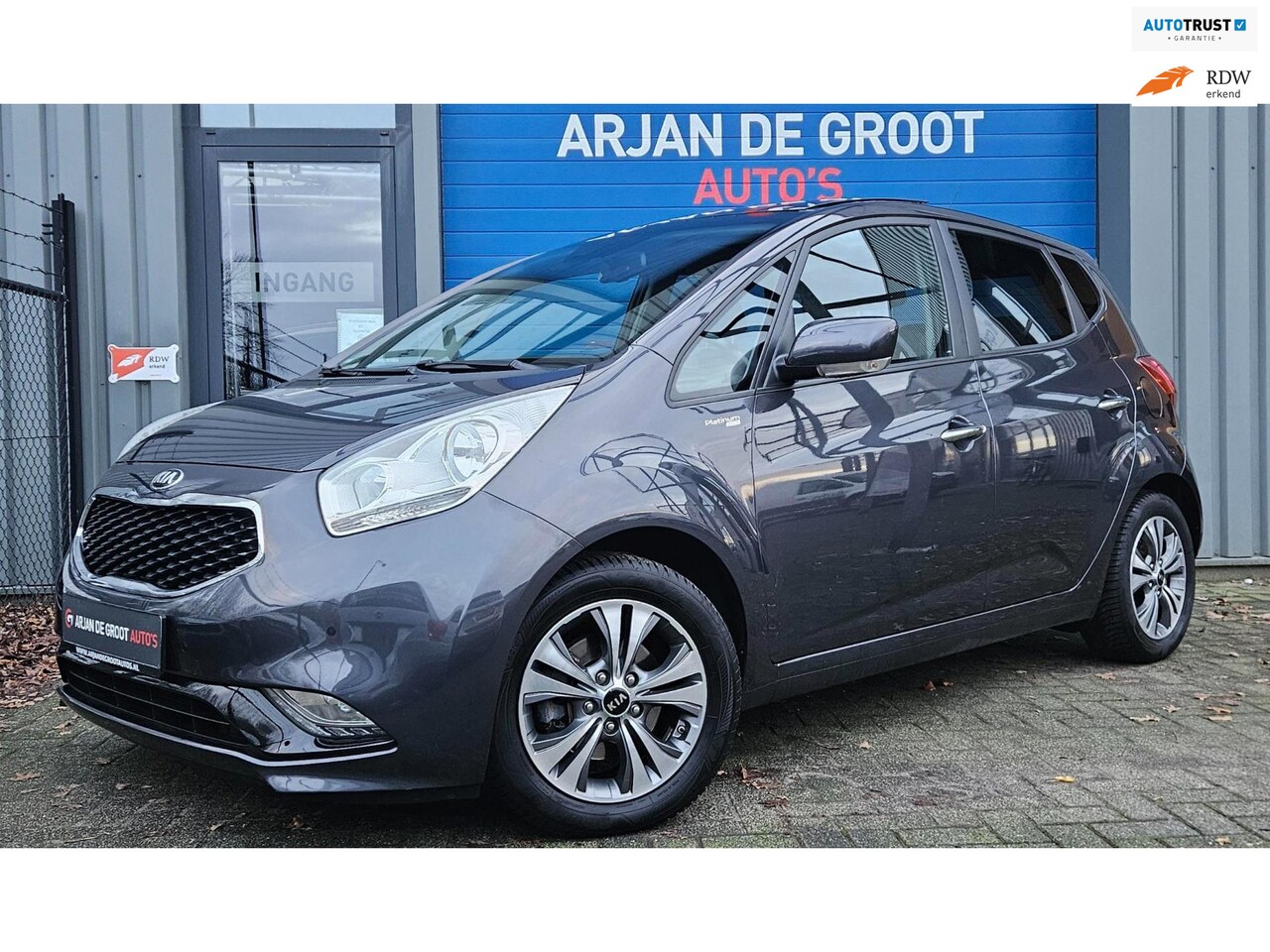 Kia Venga - 1.6 CVVT AUTOMAAT Platinum Vol opties! Pano Cruise Camera - AutoWereld.nl