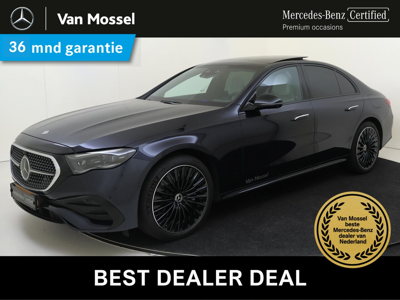 Mercedes-Benz E-klasse - 300 e AMG Line / Premium/ Panoramadak/ SUPERSCREEN/ AIRMATIC/ Achterasbesturing/ Massage/ - AutoWereld.nl
