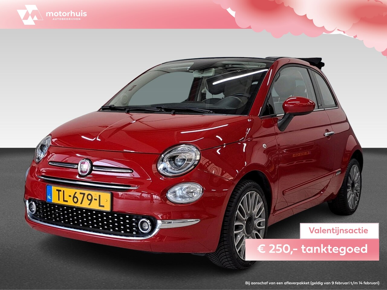 Fiat 500 C - 0.9 TURBO 80PK LOUNGE NAVI TEL CRUISE NAP - AutoWereld.nl