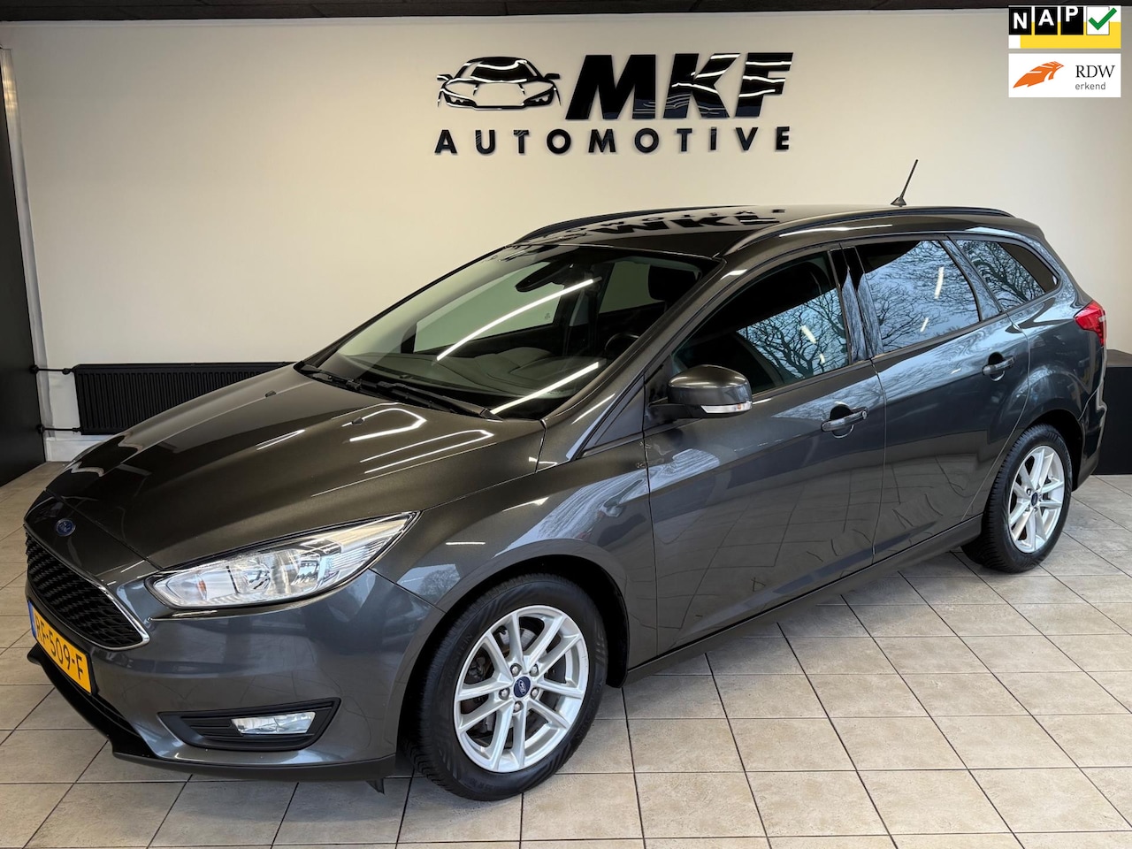 Ford Focus Wagon - 1.0 Lease Edition 2017 ECC/PDC/LMV/KM NAP! - AutoWereld.nl