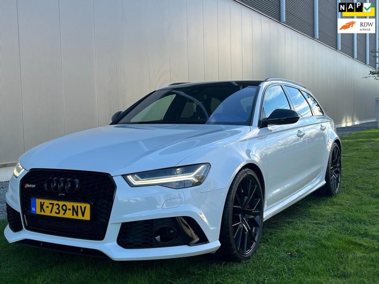 Audi RS6 - 4.0 TFSI RS 6 Quattro|Keramisch|Hud|Performance 720PK - AutoWereld.nl