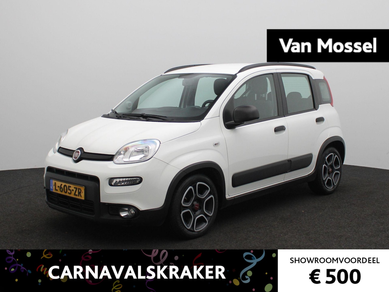 Fiat Panda - 1.0 Hybrid City Life | Airco | Apple Carplay/Android Auto | Parkeersensoren - AutoWereld.nl