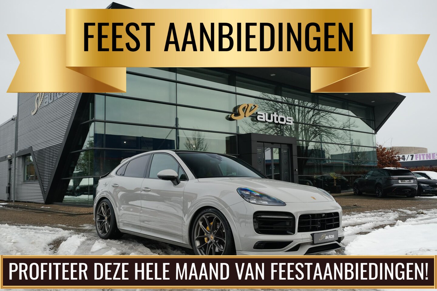 Porsche Cayenne Coupé - 3.0 E-Hybrid 462PK Krijtgrijs SportDesign Luchtvering Lightweight Package Carbon Dak 4-wie - AutoWereld.nl