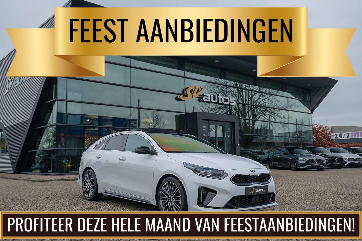 Kia Pro cee'd - 1.4 T-GDI 140pk DCT7 GT-PlusLine Panoramadak Stoelverwarming voor+achter Stuurwielverwarmi - AutoWereld.nl