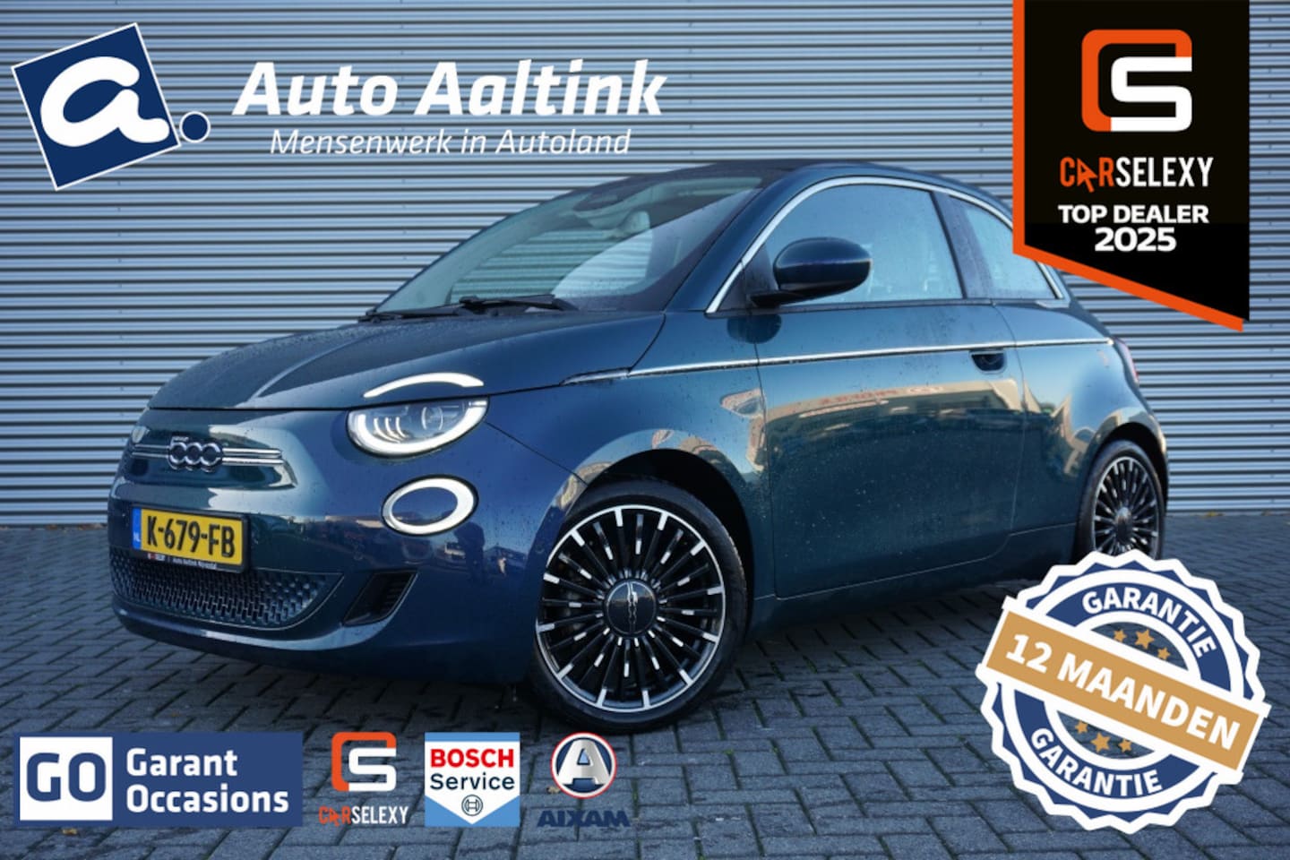 Fiat 500e - La Prima 42 kWh CABRIOLET | MEEST LUXE | WINTERPACK - AutoWereld.nl