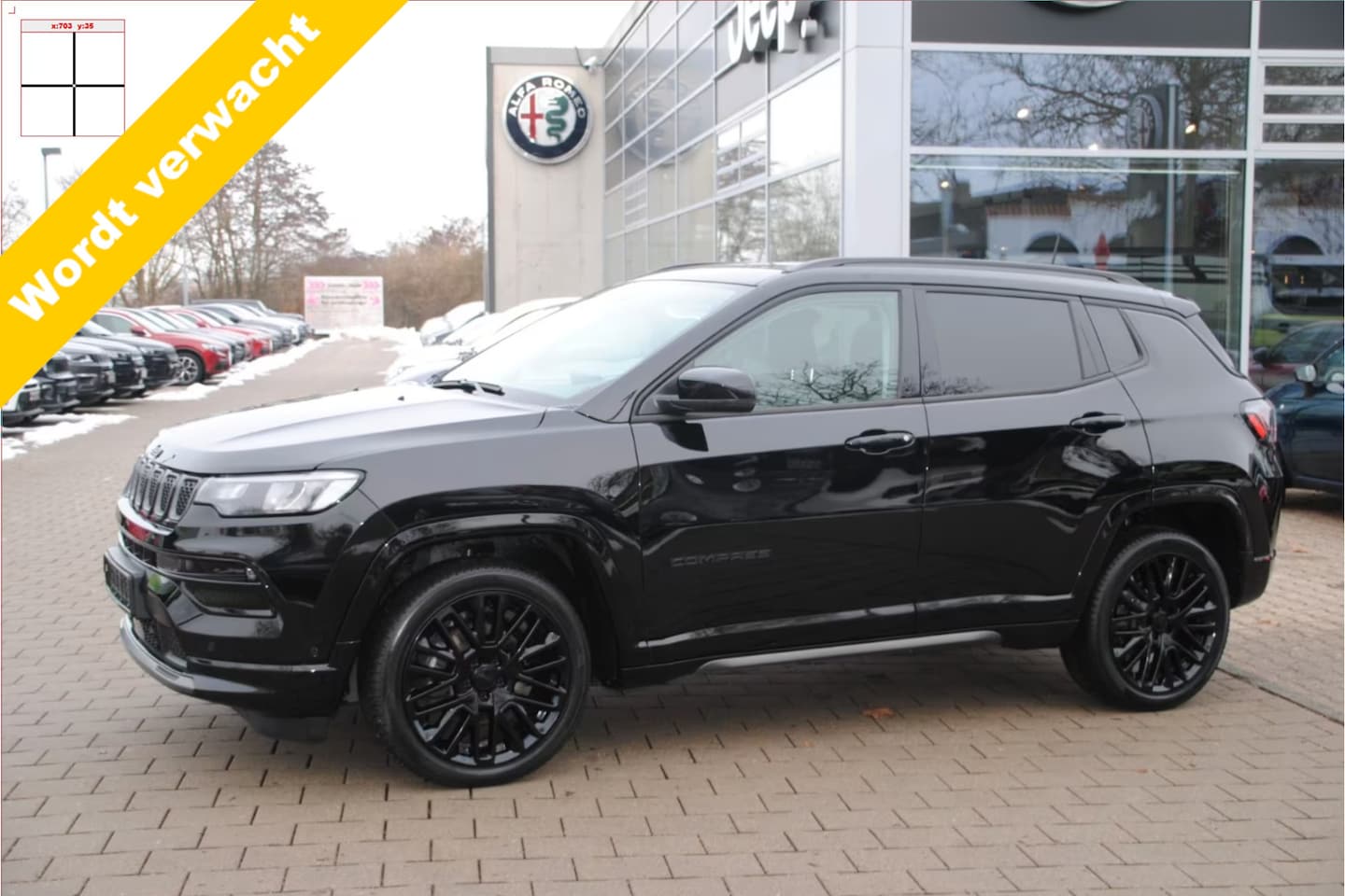 Jeep Compass - 1.5T e-Hybrid High Altitude 1450KG Trekgewicht/Stoel+stuur verwarming. - AutoWereld.nl