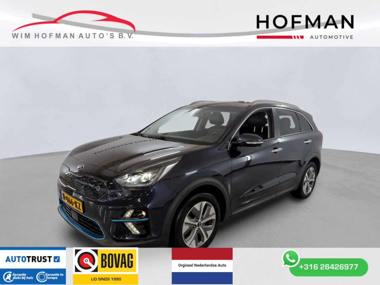Kia e-Niro - ExecutiveLine 64 kWh 455Km Warmtepomp Vol Leder JBL Sount - AutoWereld.nl