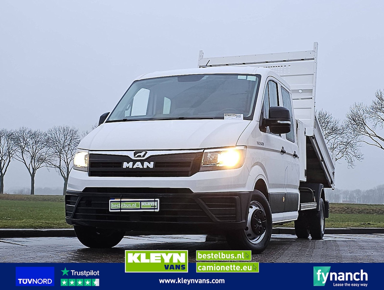 MAN TGE - 5.120 DUB.CAB Kipper Kist! - AutoWereld.nl