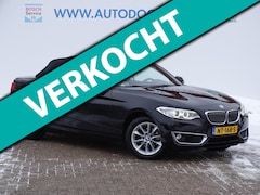 BMW 2-serie Cabrio - 218i High Executive|Leder|Camera|All Season