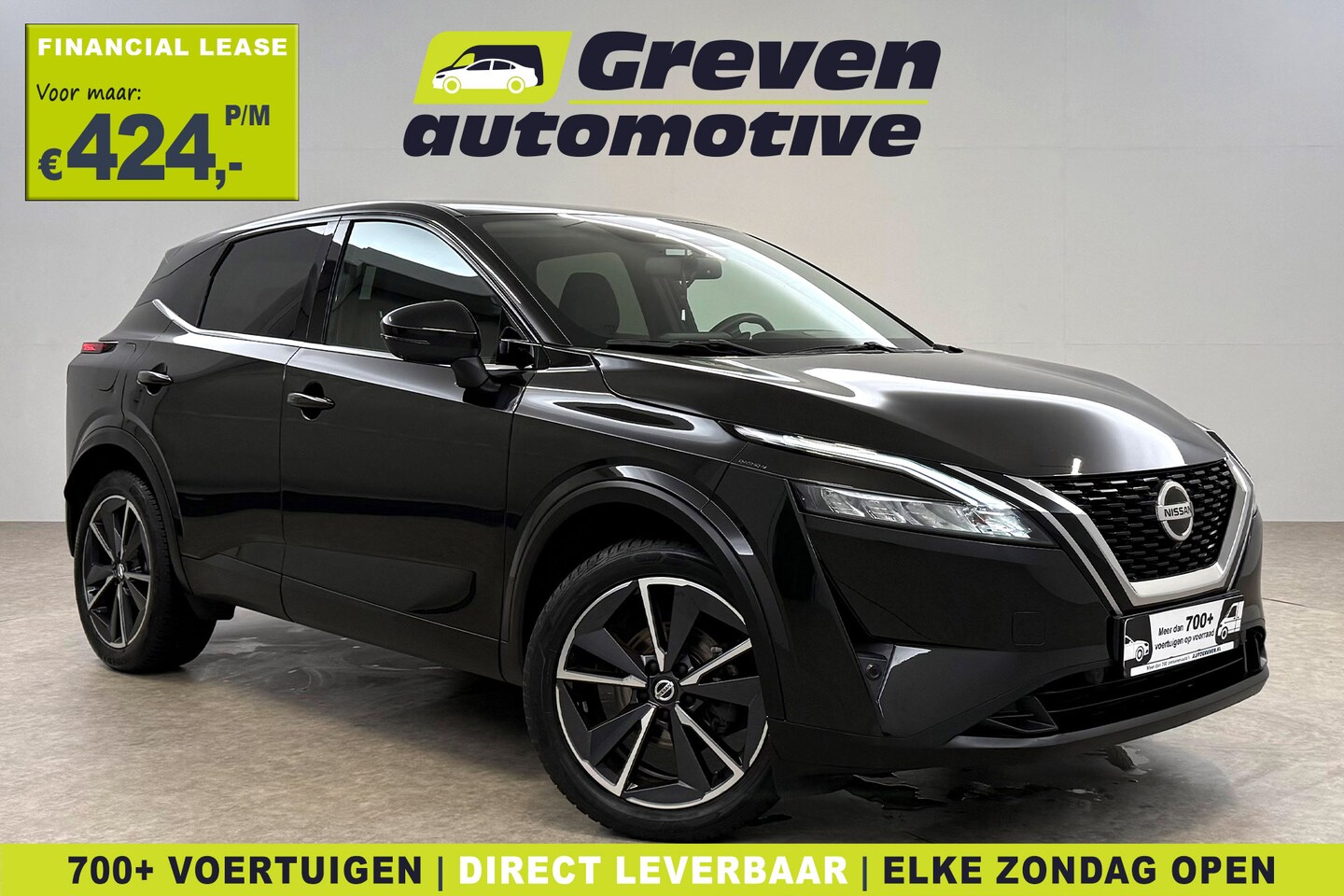 Nissan Qashqai - 1.3 MHEV Xtronic Business Design 158PK | 360° | Adap. Cruise | Carplay | Keyless | Navi | - AutoWereld.nl