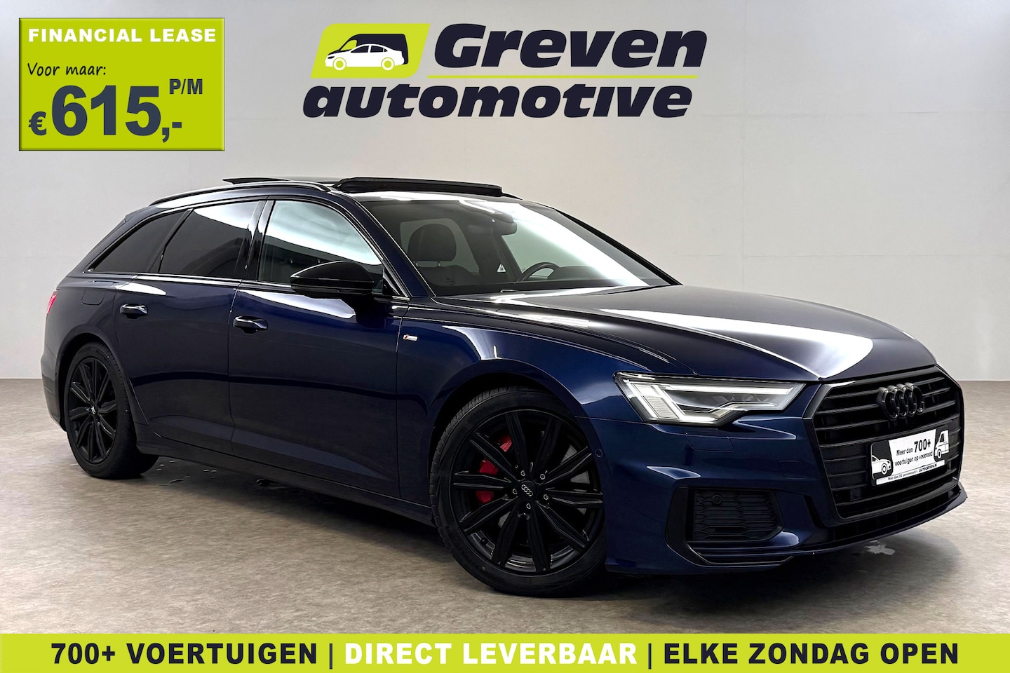 Audi A6 Avant - C8 55 TFSI e Quattro S-line | Navarra Blue | Pano | Virtual | Camera | Carplay | Trekh. | - AutoWereld.nl