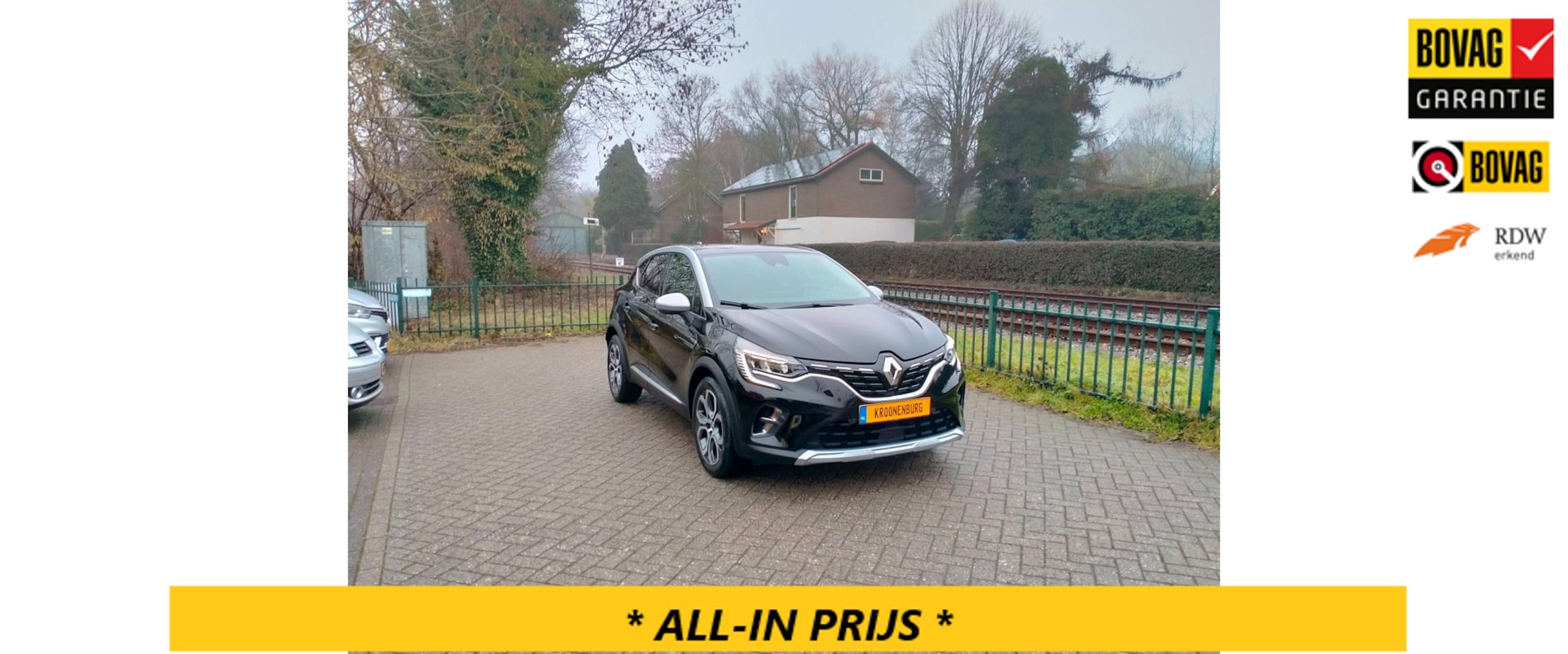 Renault Captur - 1.3 TCe 155 Edition One AUTOMAAT panorama dak 360 cam ALLINPRIJS - AutoWereld.nl