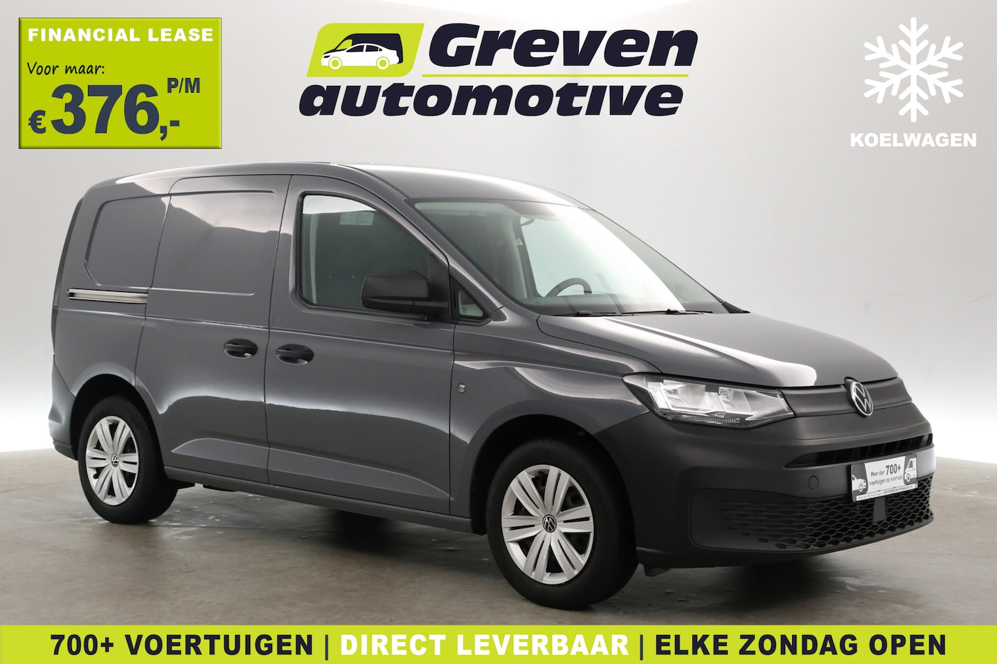 Volkswagen Caddy - 1.5 TSI 114PK | Koelwagen 0° | Benzine | Airco | Koelauto | Parkeersens. - AutoWereld.nl