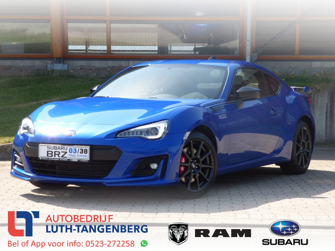 Subaru BRZ - 2.0 Final Edition Nr. #3/38 incl. Certificate of Authenticity - AutoWereld.nl