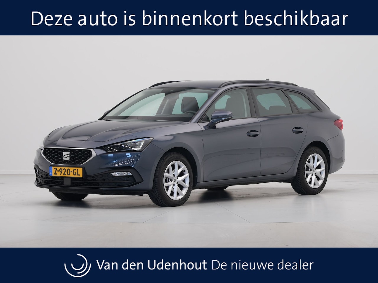 SEAT Leon Sportstourer - 1.5 eTSI 150pk DSG Style Business Intense Navigatie Camera Clima Acc ps - AutoWereld.nl