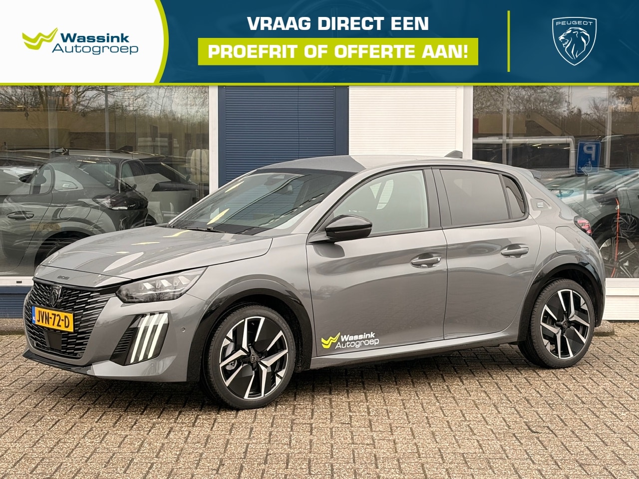 Peugeot e-208 - EV 51kWh 156pk GT Avantage | Stoelverwarming | Climate Control | Navigatie | Bluetooth | A - AutoWereld.nl