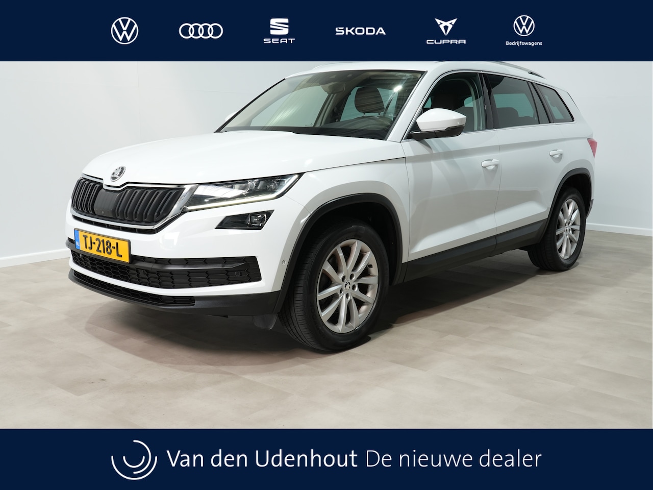 Skoda Kodiaq - 1.4 TSI ACT 150pk DSG Style Business 7p. Navigatie Leer trekhaak 360 camera Stoelverwarmin - AutoWereld.nl