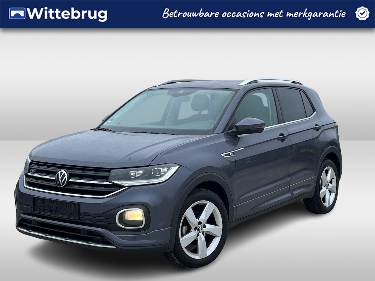Volkswagen T-Cross - 1.0 TSI 110pk R-Line DSG Automaat / Navigatie / APP Connect / LM 17 inch / Park Assist / C - AutoWereld.nl