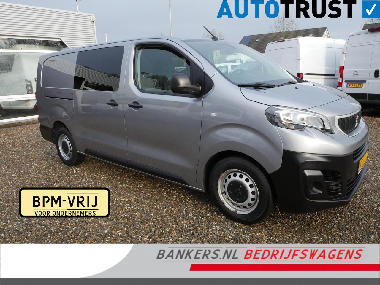 Peugeot Expert - 2.0 BlueHDI 150PK, L3, Dubbel Cabine, Airco, 2 x Schuifdeur - AutoWereld.nl