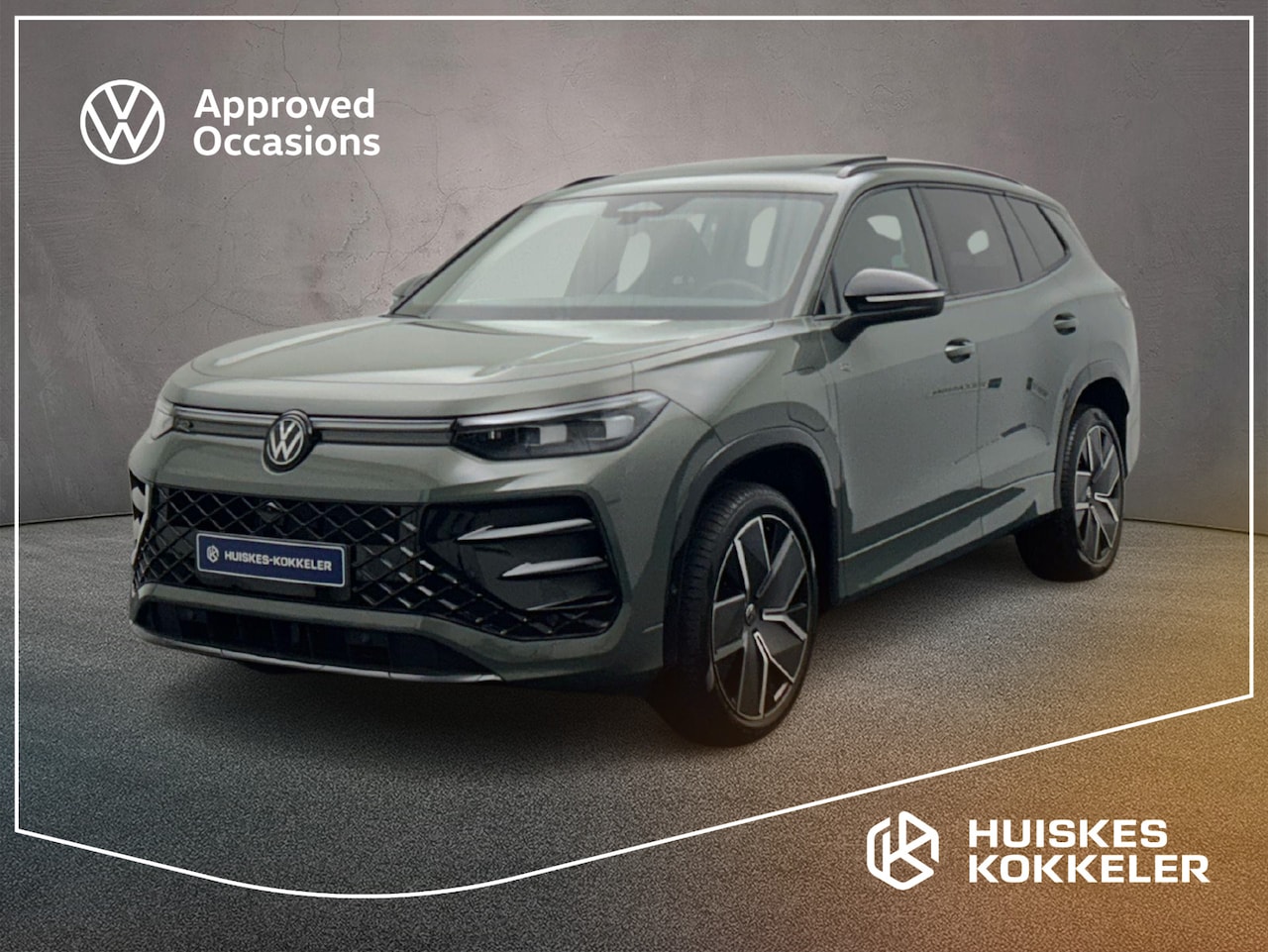 Volkswagen Tayron - R-Line Edition 1.5 TSI eHybrid 272pk DSG Automaat Trekhaak, Panoramadak, Black style, Elek - AutoWereld.nl