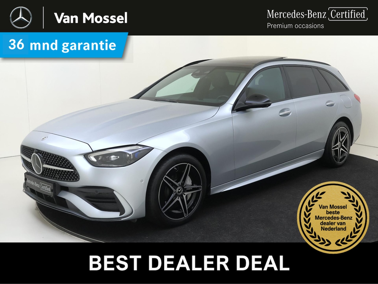 Mercedes-Benz C-klasse Estate - 300 e AMG Line / Panoramadak/ Night/ Rijassistentiepakket/ Digital Light/ - AutoWereld.nl